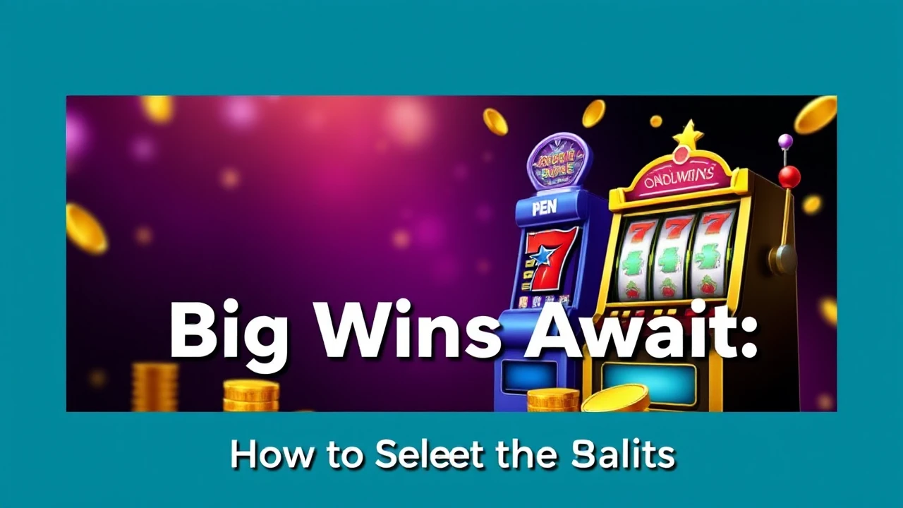 Big Wins Await: How to Select the Best Slot Machines